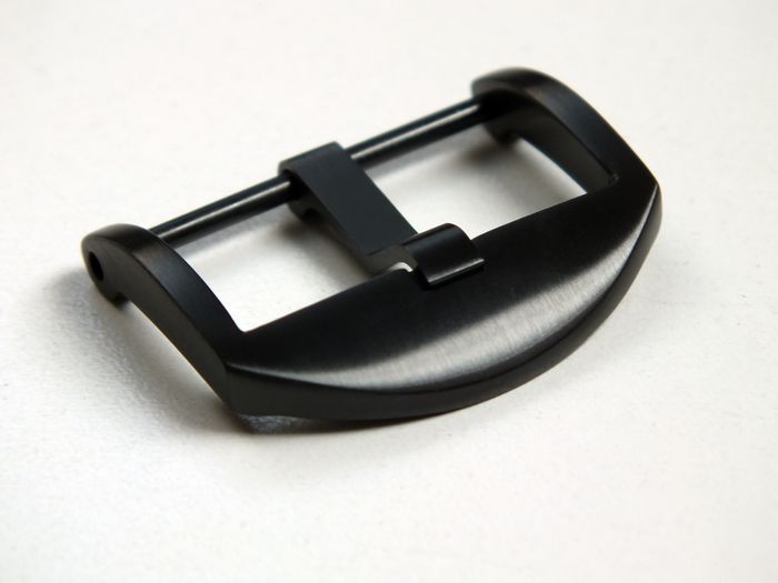 24mm OEM-buckle satined black DLC